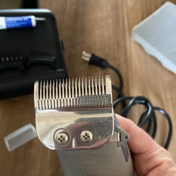 Oster electric blade pet shears clippers w 4 guards complete set dogs cats trim - Picture 5 of 8